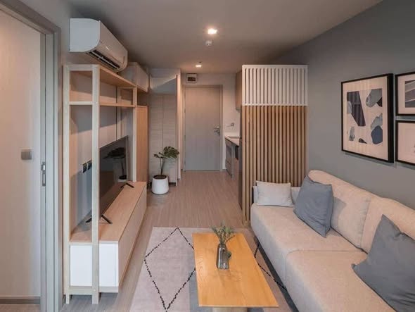 living room and bedroom of Life Ladprao