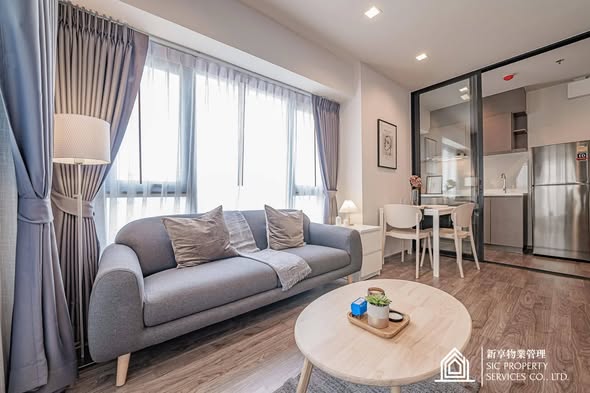 bedroom and living room of Life Ladprao Valley