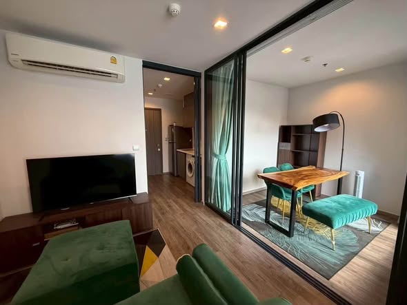 living room and bedroom of Life Ladprao Valley