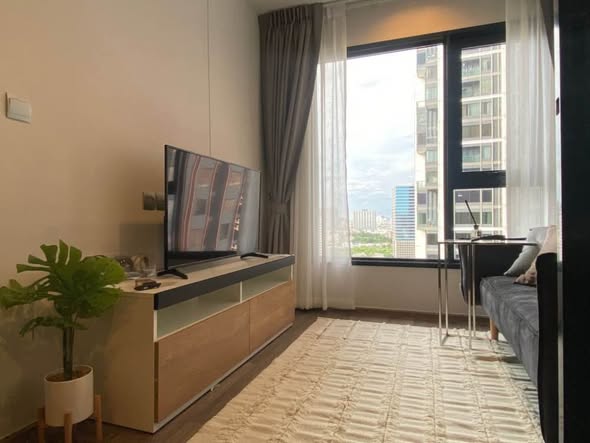 living room and bedroom of Life Ladprao Valley
