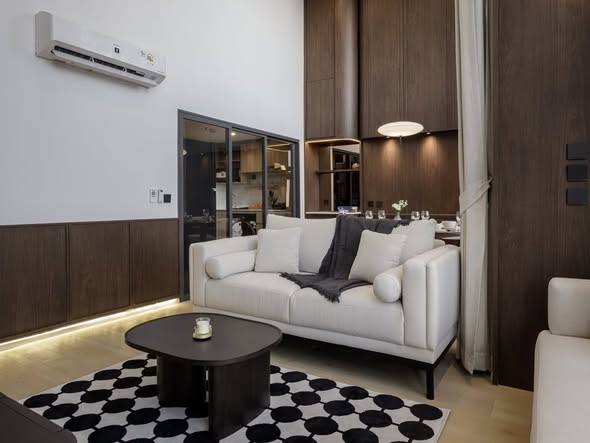 living room of Life Rama 4 – Asoke