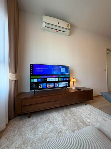 living room and bedroom of Life Rama 4 – Asoke