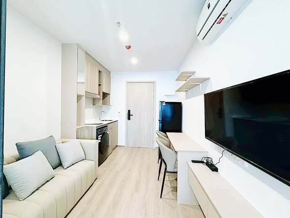 living room and bedroom and room interior of Life Rama 4 – Asoke