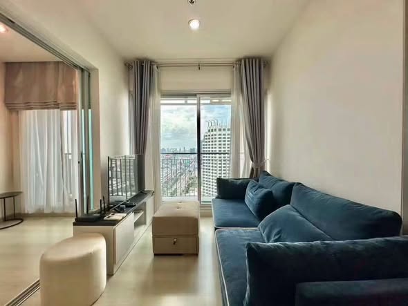 living room and bedroom of Life Ratchadapisek