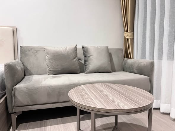 living room and room interior of Life Sathorn Sierra ไลฟ์ สาทร เซียร์รา