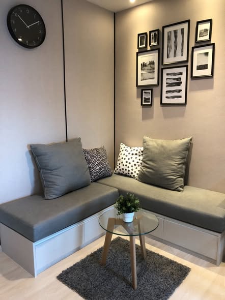 living room of Life Sukhumvit 48