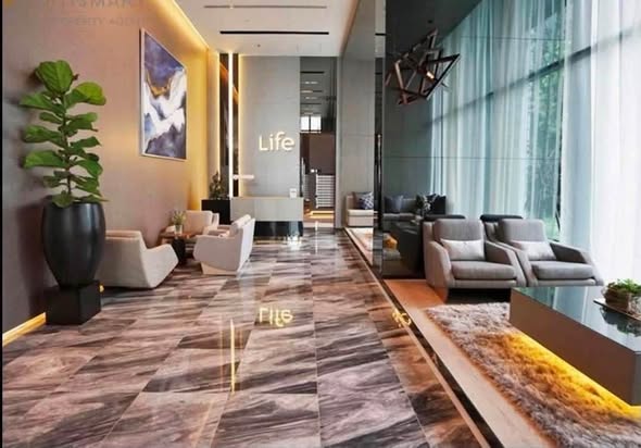 living room of Life Sukhumvit 48