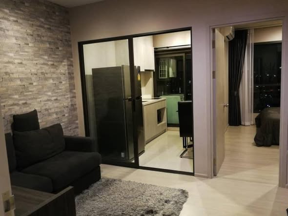 living room and bedroom and room interior of Life Sukhumvit 48
