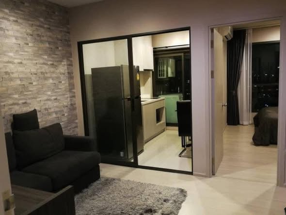 living room and bedroom and room interior of Life Sukhumvit 48