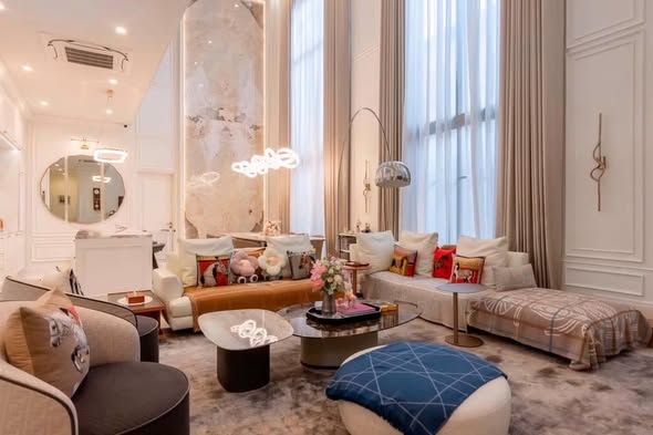 living room of นาราสิริ กรุงเทพกรีฑา