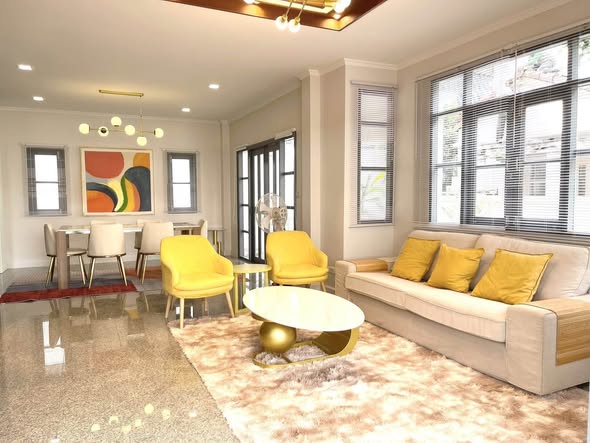 living room of บริษัท บ้านกรองทอง จำกัด