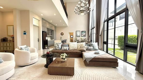living room of นาราสิริ กรุงเทพกรีฑา