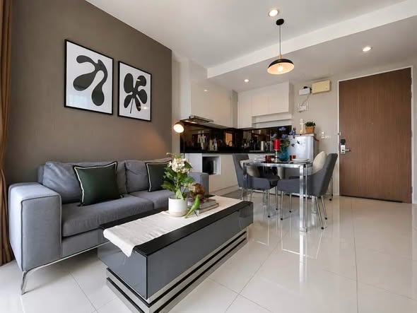 living room of อัพเอกมัยคอนโดมิเนียม