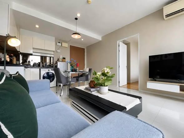 living room of อัพเอกมัยคอนโดมิเนียม