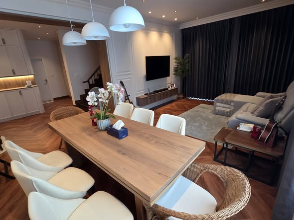 living room and room interior of เพอร์เฟค เพลส พัฒนาการ-ศรีนครินทร์