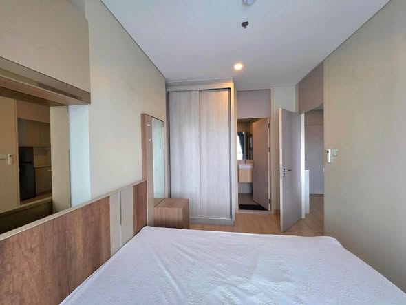 bedroom of LPN Suite Dindaeng – Rachaprarop