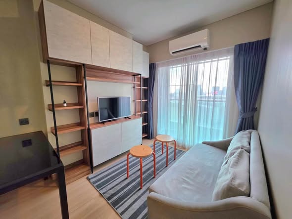 bedroom of LPN Suite Dindaeng – Rachaprarop