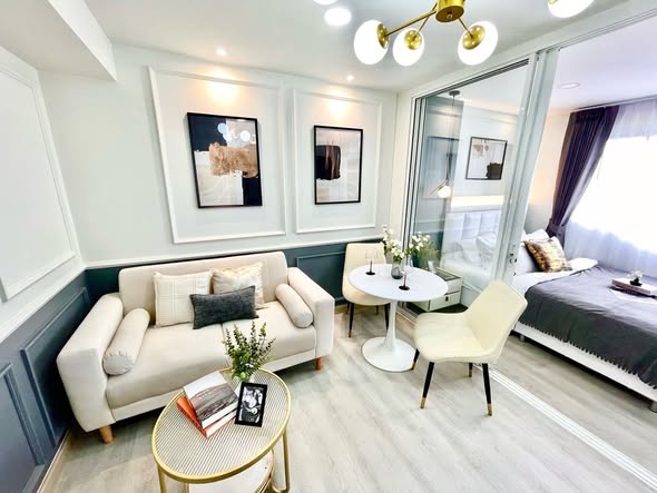 bedroom and living room of Lumpini Center Branch Nawamintr.