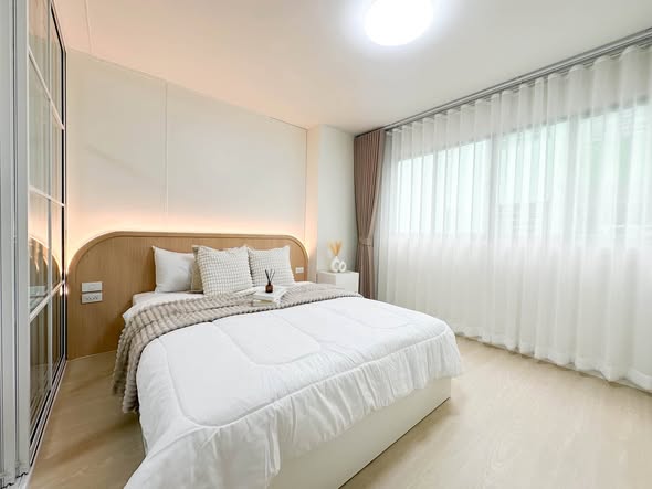 bedroom of Lumpini Center Lad Prao 111