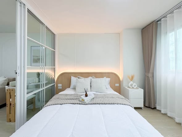 bedroom of Lumpini Center Lad Prao 111