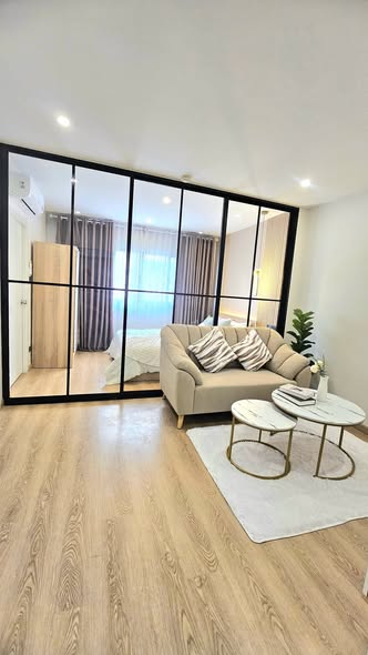 living room and room interior of Lumpini Center Lad Prao 111
