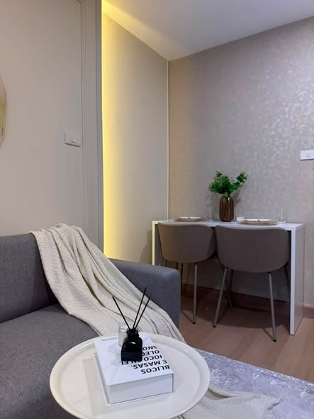 living room of Lumpini Condo Town Bodindecha-Ramkhamhaeng
