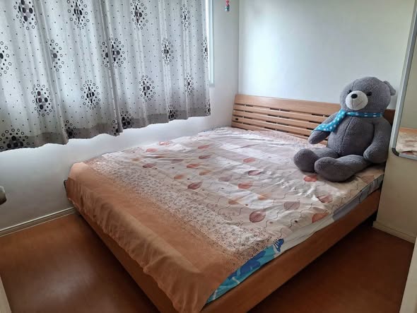 bedroom of Lumpini Condo Town Nida SeriThai