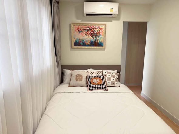 bedroom of Lumpini Condo Town North Pattaya-Sukumvit