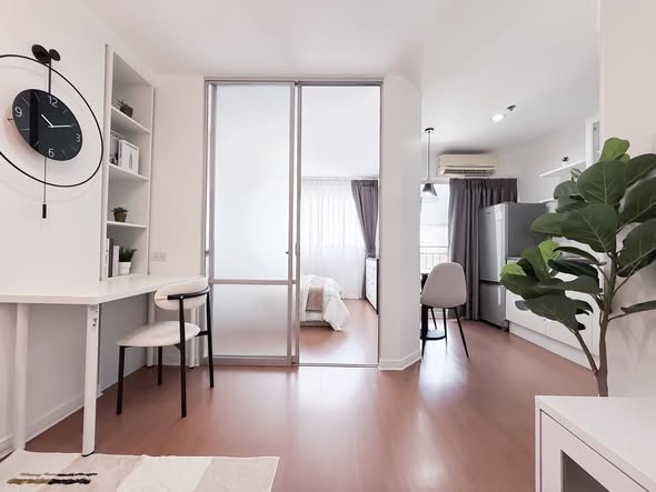 living room and room interior of Lumpini Condotown Ramintra – Navamin