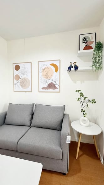 living room of Lumpini Mega City Bang Na