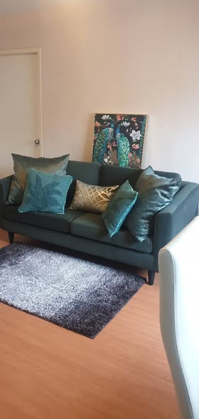 living room of Lumpini Mixx Thepharak – Srinagarindra