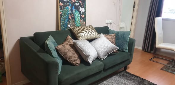 living room of Lumpini Mixx Thepharak – Srinagarindra