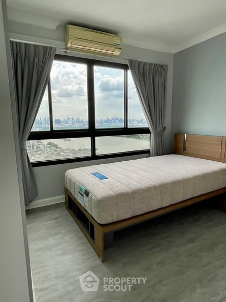 bedroom of Lumpini Place Narathiwas – Chaopraya