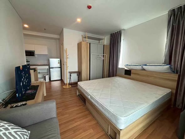 bedroom of Lumpini Place Rama 3 – Riverine