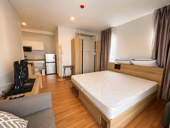 bedroom of Lumpini Place Rama 3 – Riverine