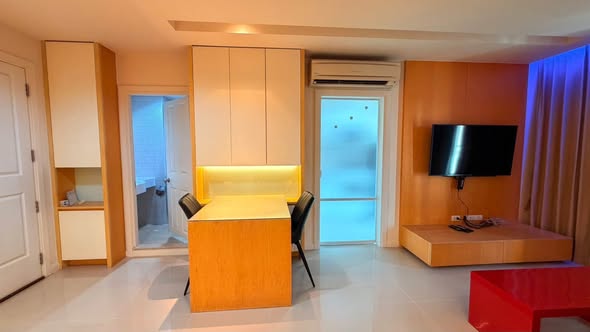 bedroom of Lumpini Place Rama 9 – Ratchada