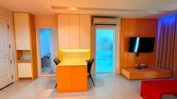 bedroom and room interior of Lumpini Place Rama 9 – Ratchada