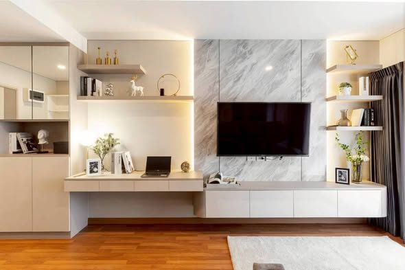 living room and room interior of Lumpini Place Taopoon Interchange