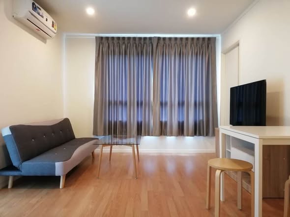 living room and bedroom of Lumpini Sukhumvit 77
