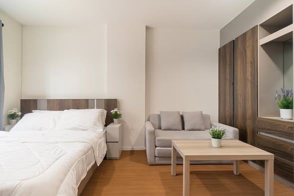 bedroom of Lumpini township rangsit Khlong 1