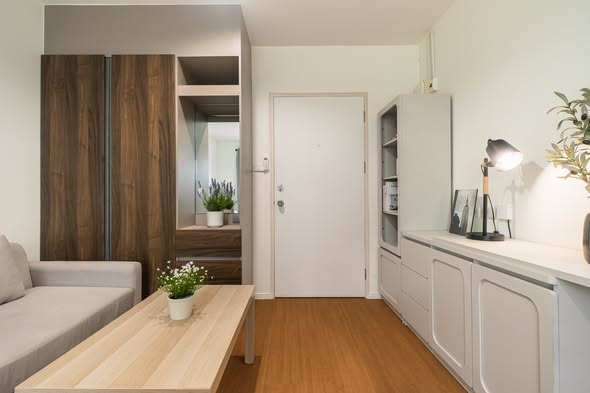 living room and room interior and bathroom of Lumpini township rangsit Khlong 1