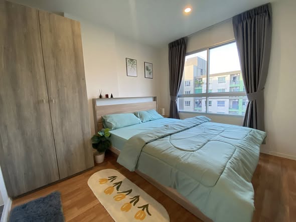 bedroom of Lumpini Ville Pranangklao – Riverview.