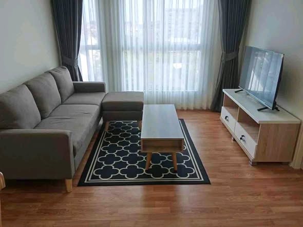 bedroom and living room of Lumpini ville Sukhumvit 101/1