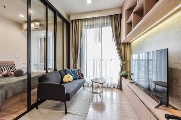 bedroom and living room and room interior of M Jatujak