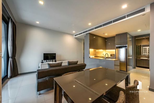 living room and kitchen of M Silom