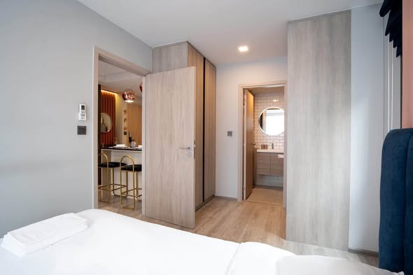 bedroom of Maestro 19 Ratchada19 – Vipha