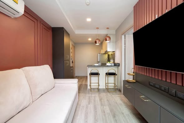 living room of Maestro 19 Ratchada19 – Vipha