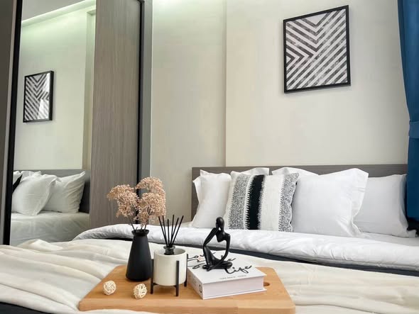 bedroom of Magnix Condo Ramintra21