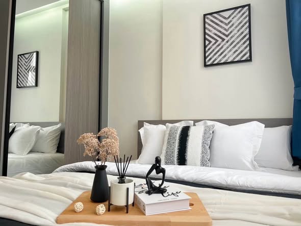 bedroom of Magnix Condo Ramintra21