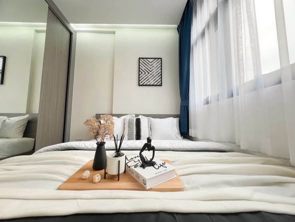 bedroom of Magnix Condo Ramintra21